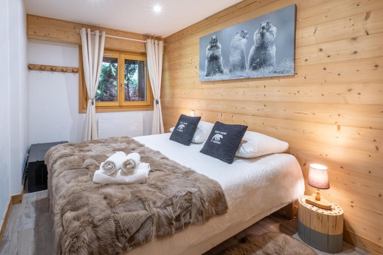 Chalet Teddy Bear 3 Chambres, Au Coeur De St Gervais Сен-Жерве-Ле-Бэн Экстерьер фото